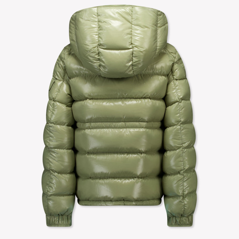 Moncler Maire Kinder Meisjes Winterjas In Licht Groen