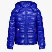 Moncler Maya Kids Boys Winter Jacket  Cobalt Blue