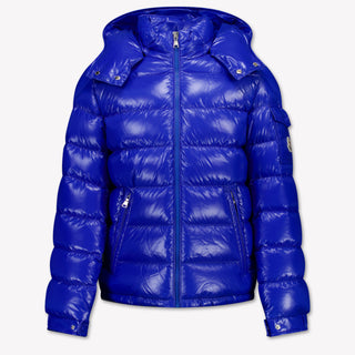 Moncler Maya Kids Boys Winter Jacket  Cobalt Blue