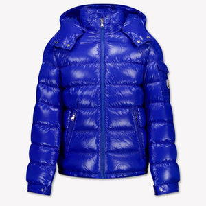 Moncler Maya Kids Boys Winter Jacket  Cobalt Blue