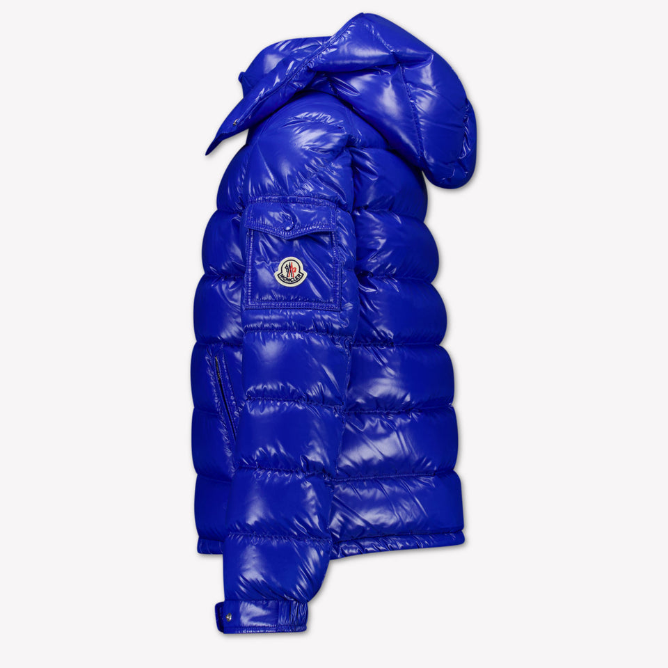 Moncler Maya Kids Boys Winter Jacket  Cobalt Blue