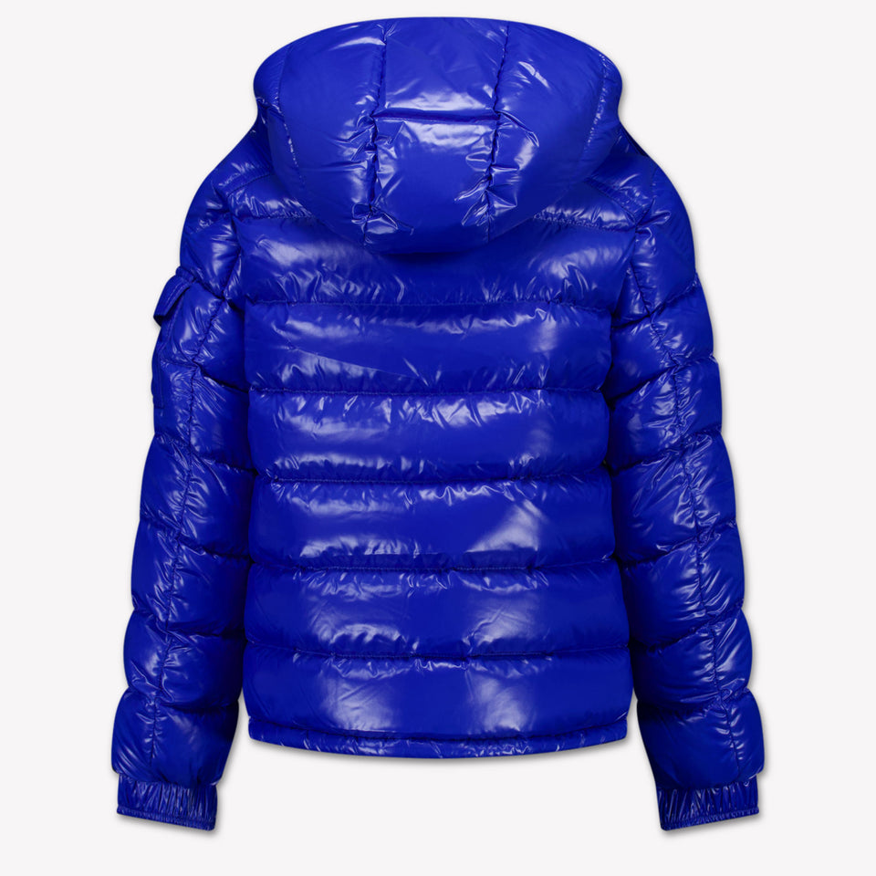 Moncler Maya Kids Boys Winter Jacket  Cobalt Blue