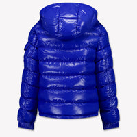 Moncler Maya Kids Boys Winter Jacket  Cobalt Blue