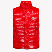 Moncler Tib Kinder Jongens Bodywarmer In Rood