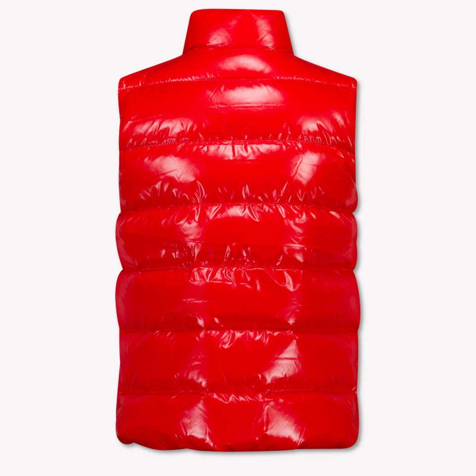 Moncler Tib Kinder Jongens Bodywarmer In Rood