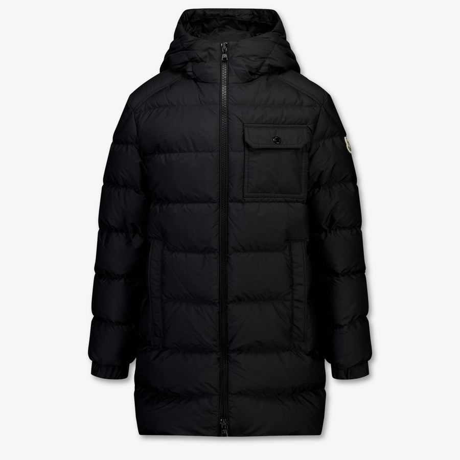 Moncler Alani Boys Winter Jacket in Black