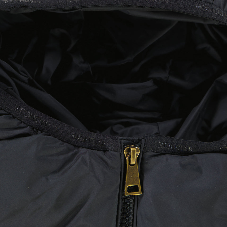 Moncler Barend Kids Girls Winter Jacket  Black