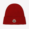 Moncler Kids Unisex Hat  Red