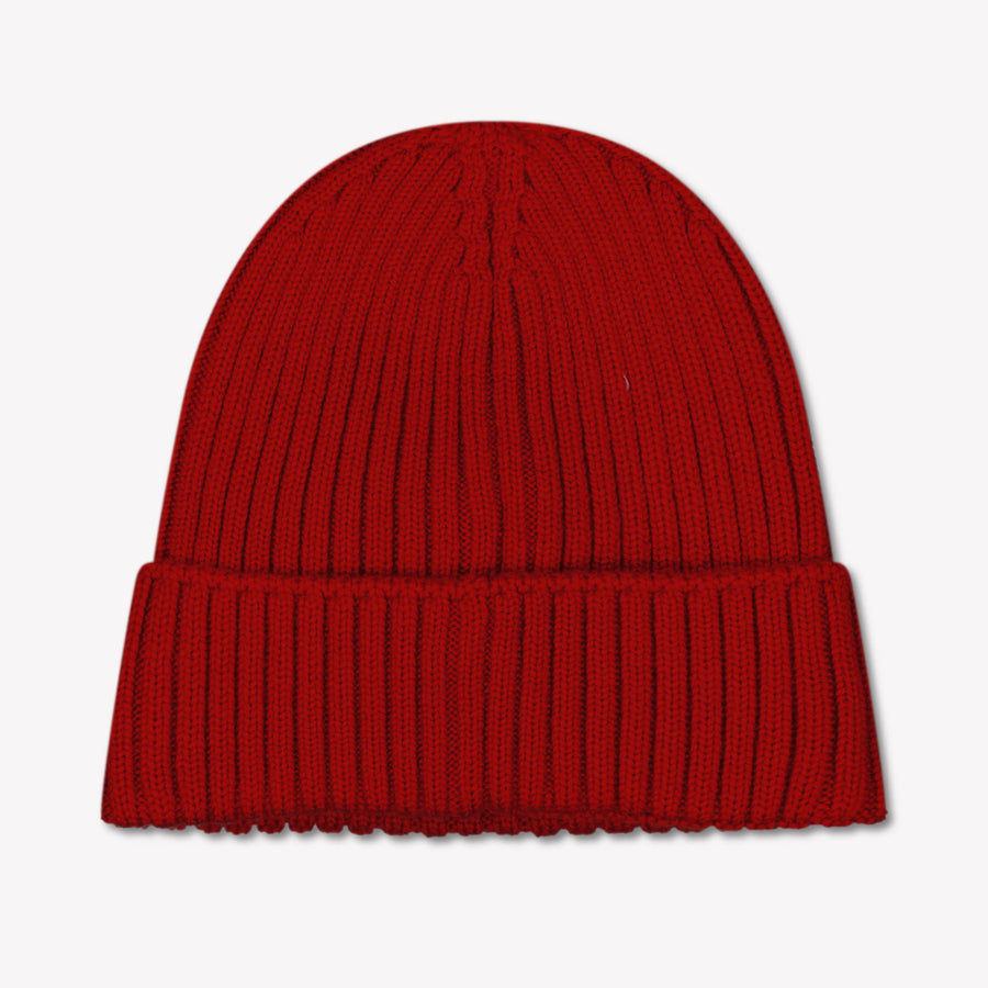 Moncler Kids Unisex Hat  Red