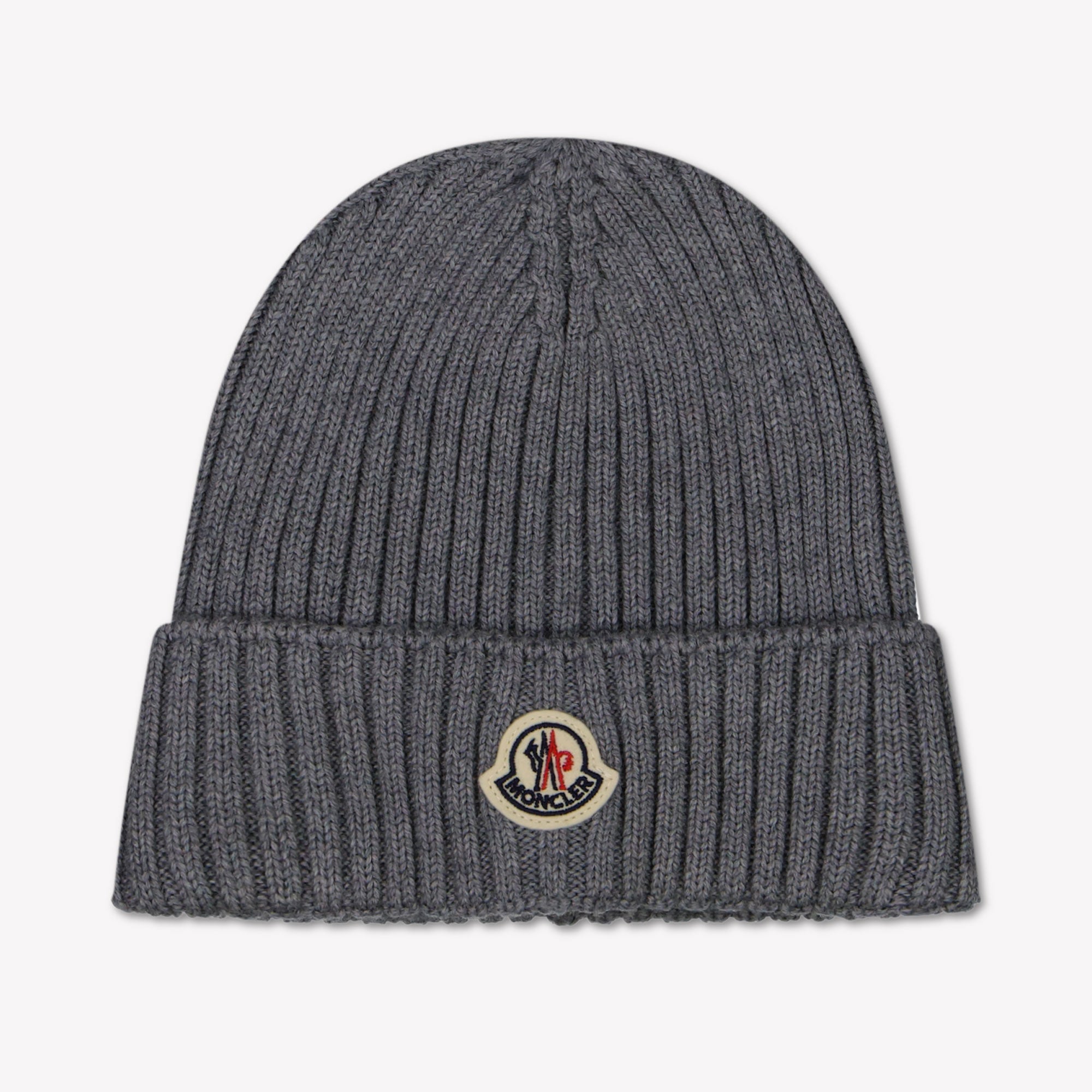 Moncler Kids Unisex Hat  Gray