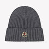 Moncler Kids Unisex Hat  Gray