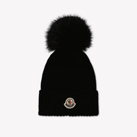 Moncler Kinder Meisjes Muts In Zwart