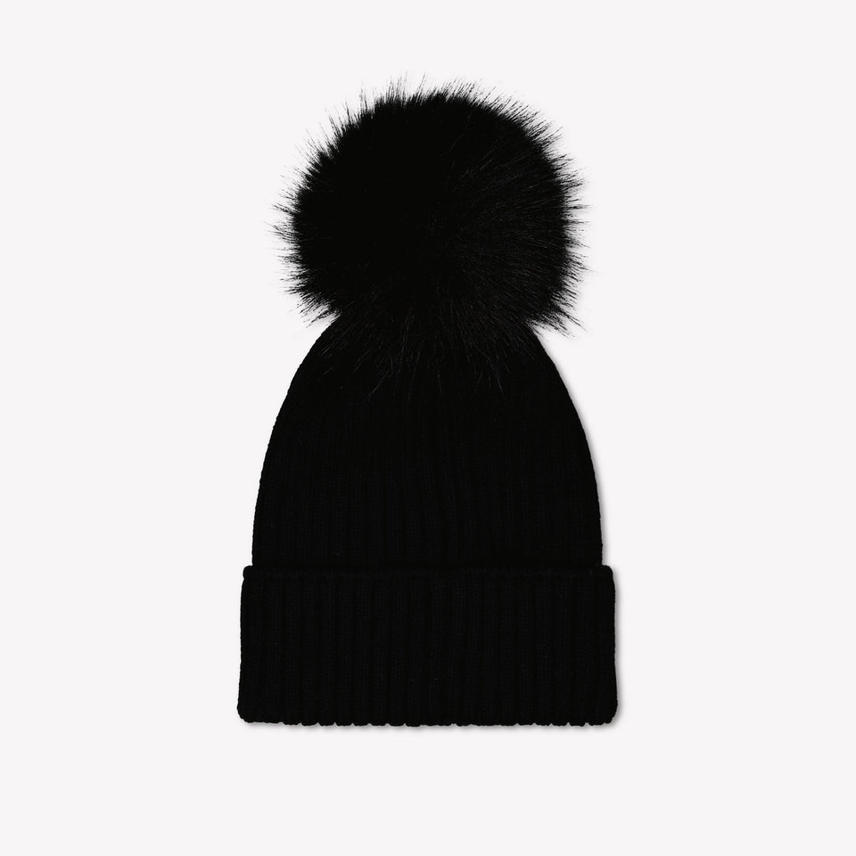 Moncler Kids Girls Hat Black