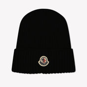 Moncler Kids Unisex Hat  Black