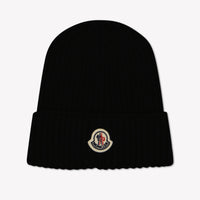Moncler Kids Unisex Hat  Black