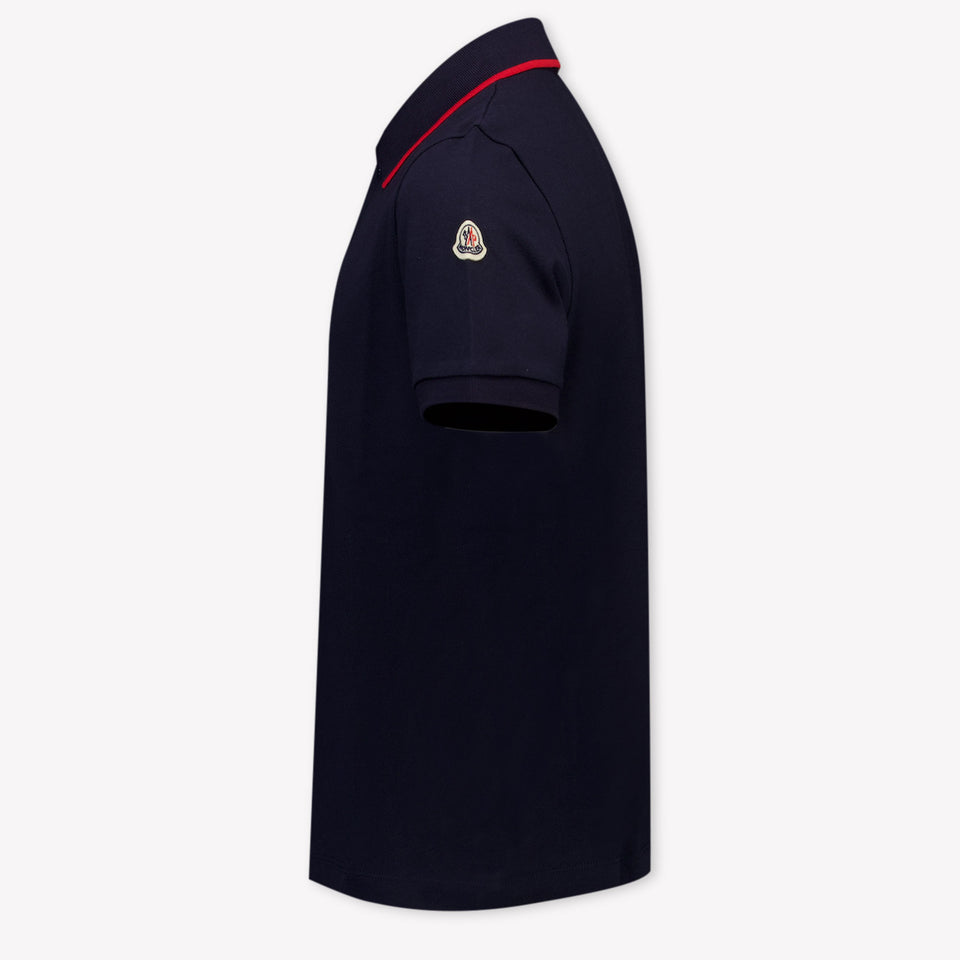 Moncler Kinder Jongens Polo In Navy