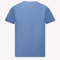 Moncler Kids Boys  T-Shirt Light Blue