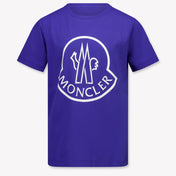 Moncler Kids Boys  T-Shirt Cobalt Blue