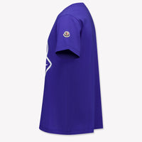 Moncler Kids Boys  T-Shirt Cobalt Blue