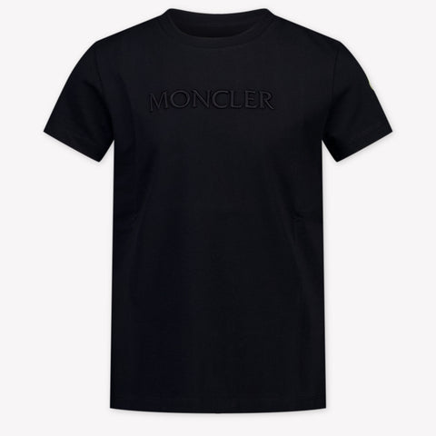 Moncler Kids Girls  T-Shirt Black