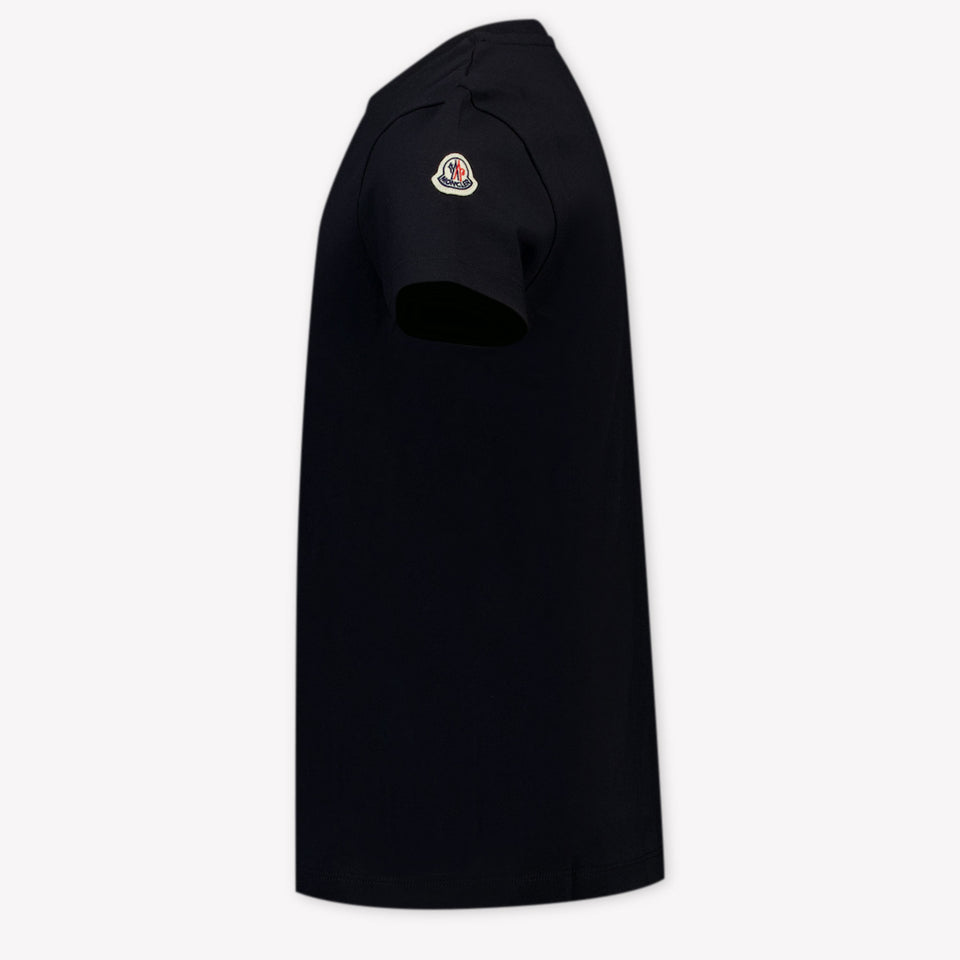 Moncler Kinder Meisjes T-Shirt In Zwart