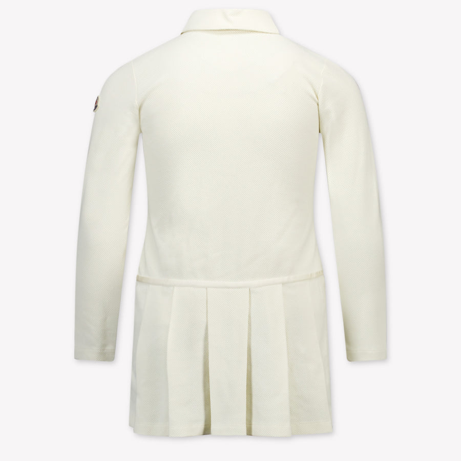 Moncler Kinder Meisjes Jurk In Off White