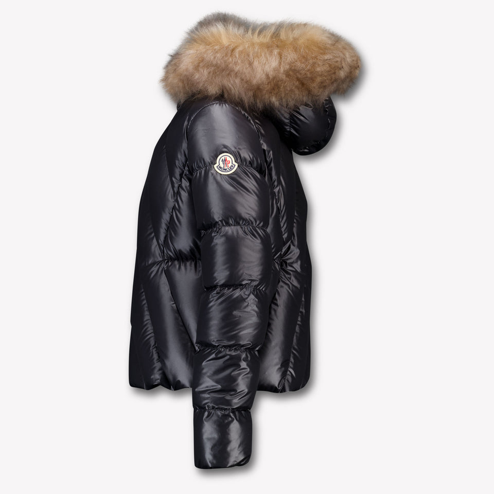 Moncler Domas Kinder Meisjes Winterjas In Zwart