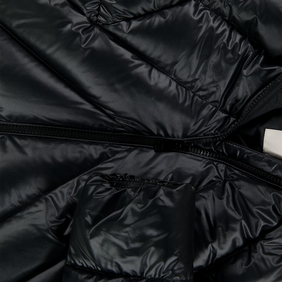 Moncler Domas Kinder Meisjes Winterjas In Zwart