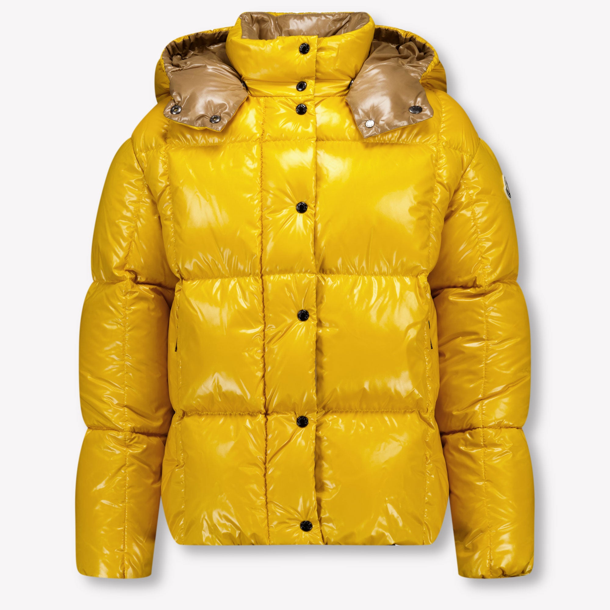 Moncler Parana Kinder Meisjes Winterjas In Geel