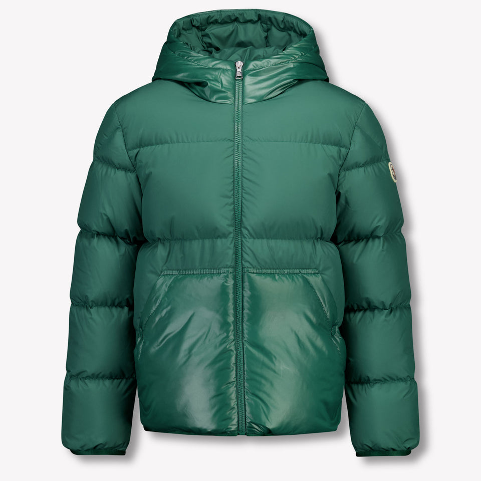 Moncler Barin Kinder Jongens Winterjas In Groen
