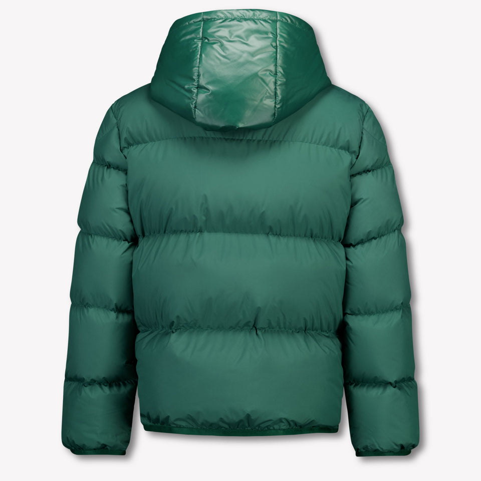Moncler Barin Kinder Jongens Winterjas In Groen