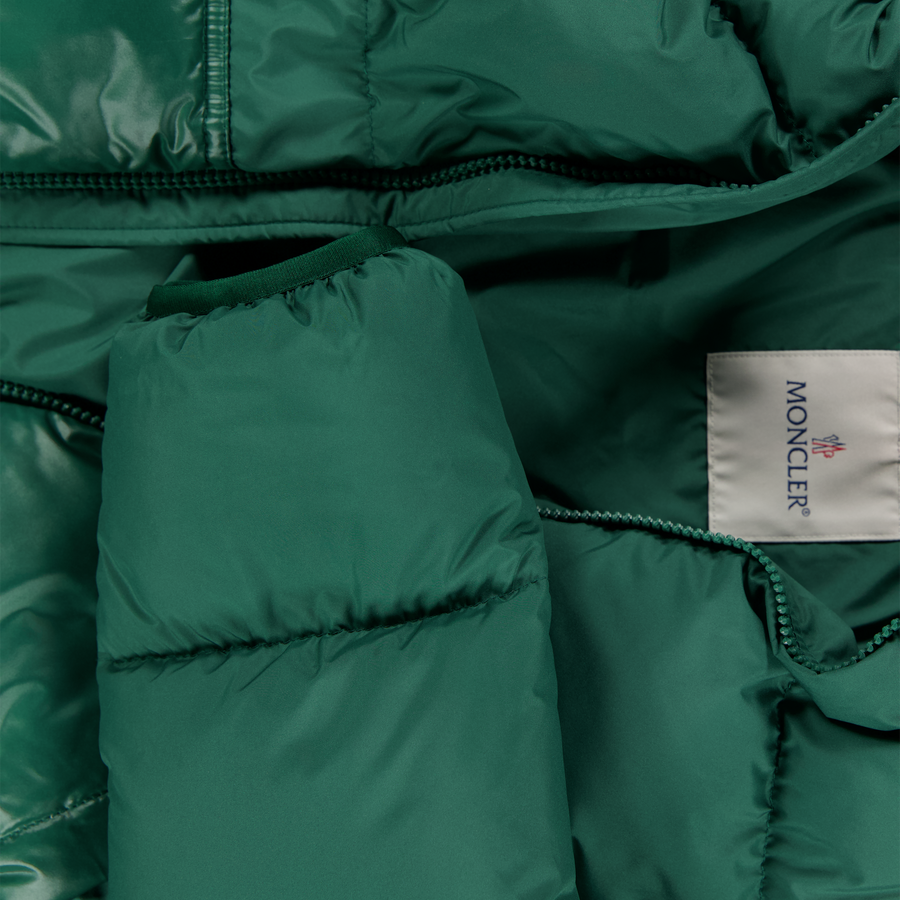 Moncler Barin Kinder Jongens Winterjas In Groen