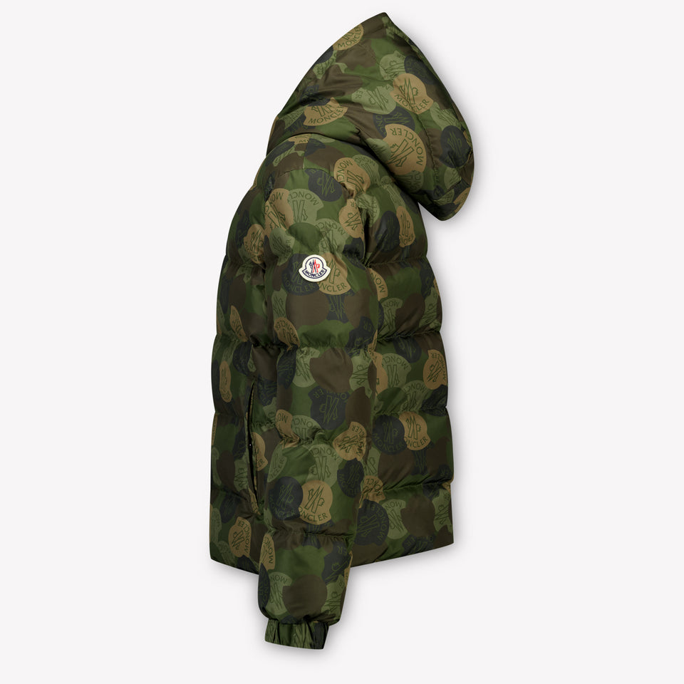Moncler Escer Kinder Jongens Winterjas In Army