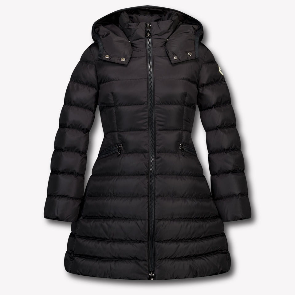 Moncler Charpal Kinder Meisjes Winterjas In Zwart