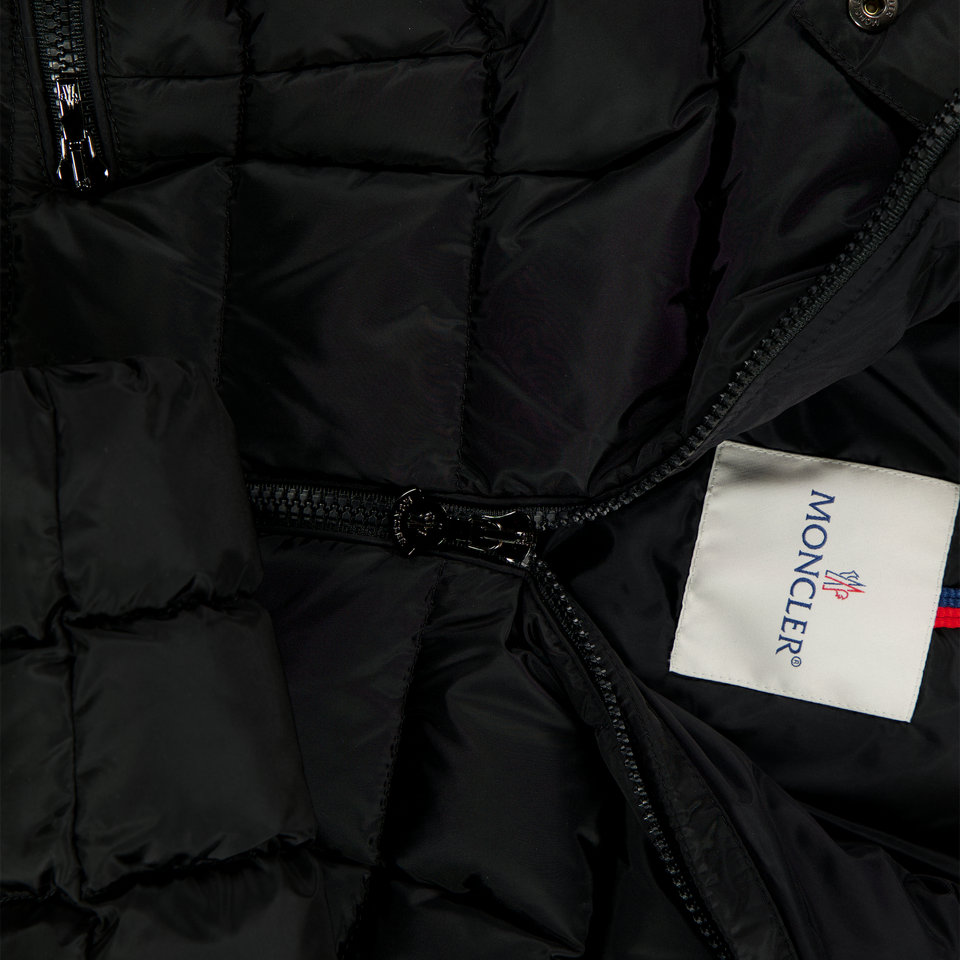 Moncler Charpal Kinder Meisjes Winterjas In Zwart