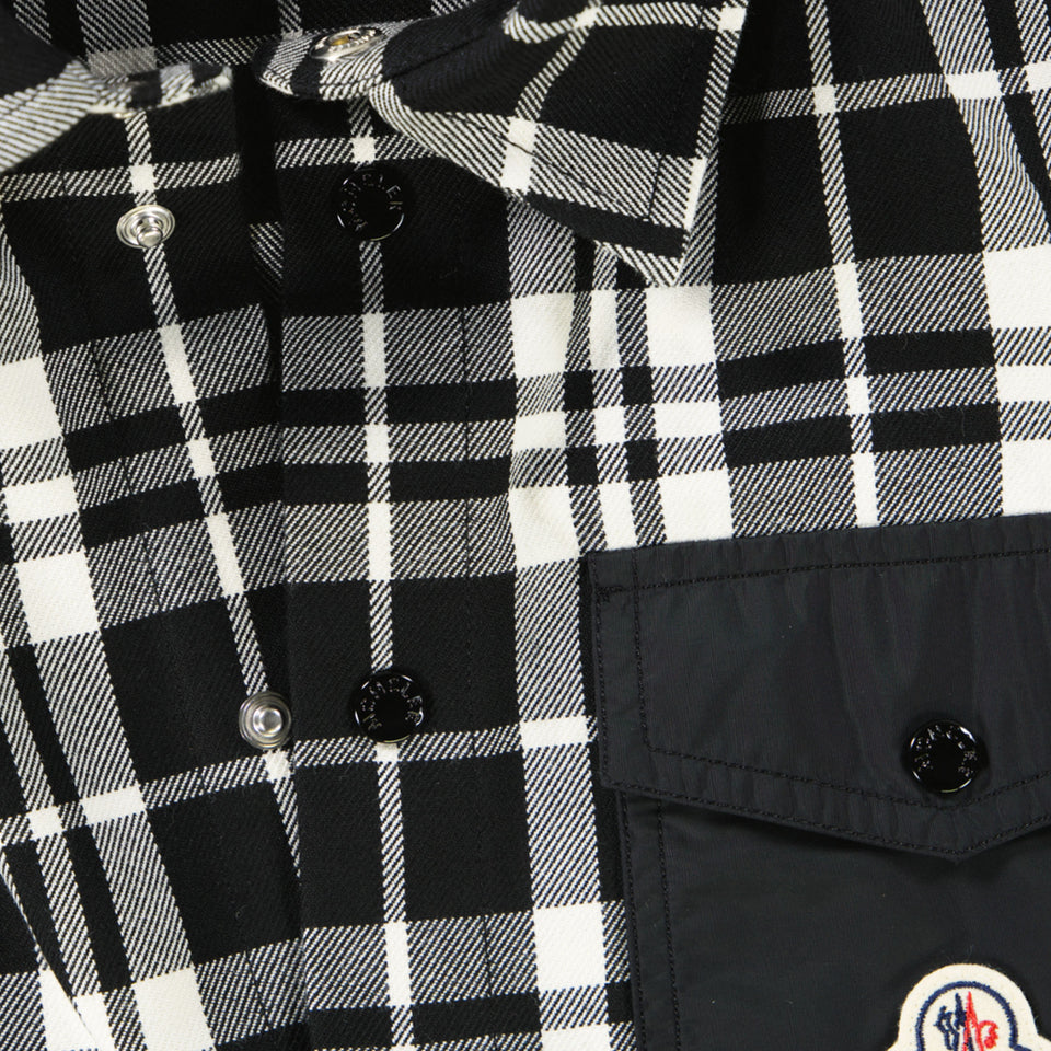 Moncler Kids Boys Blouse  Black