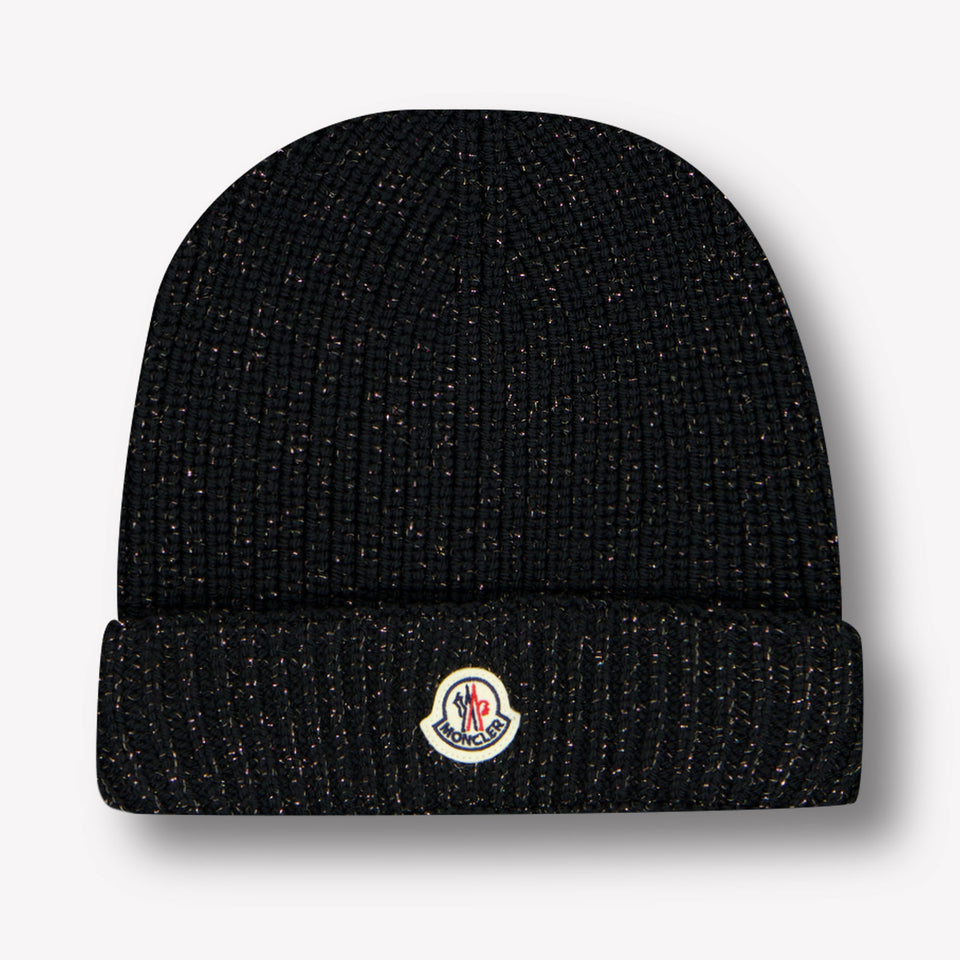 Moncler Kids Girls Hat Black