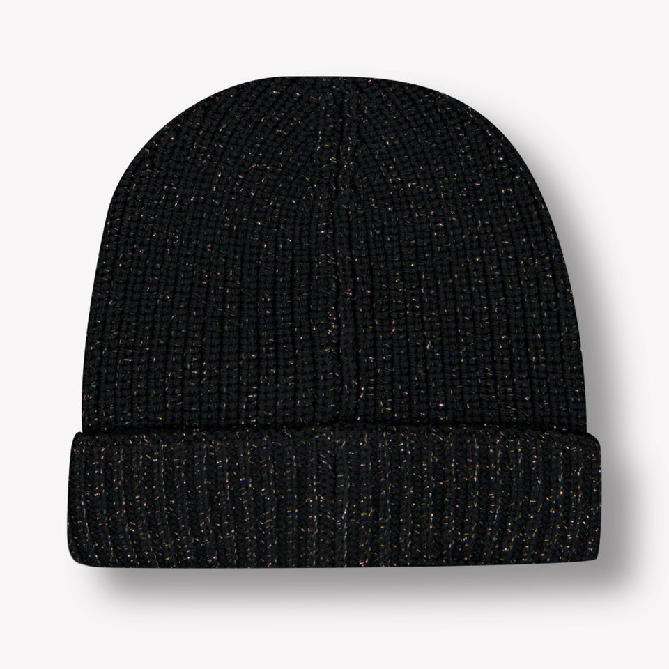 Moncler Kids Girls Hat Black