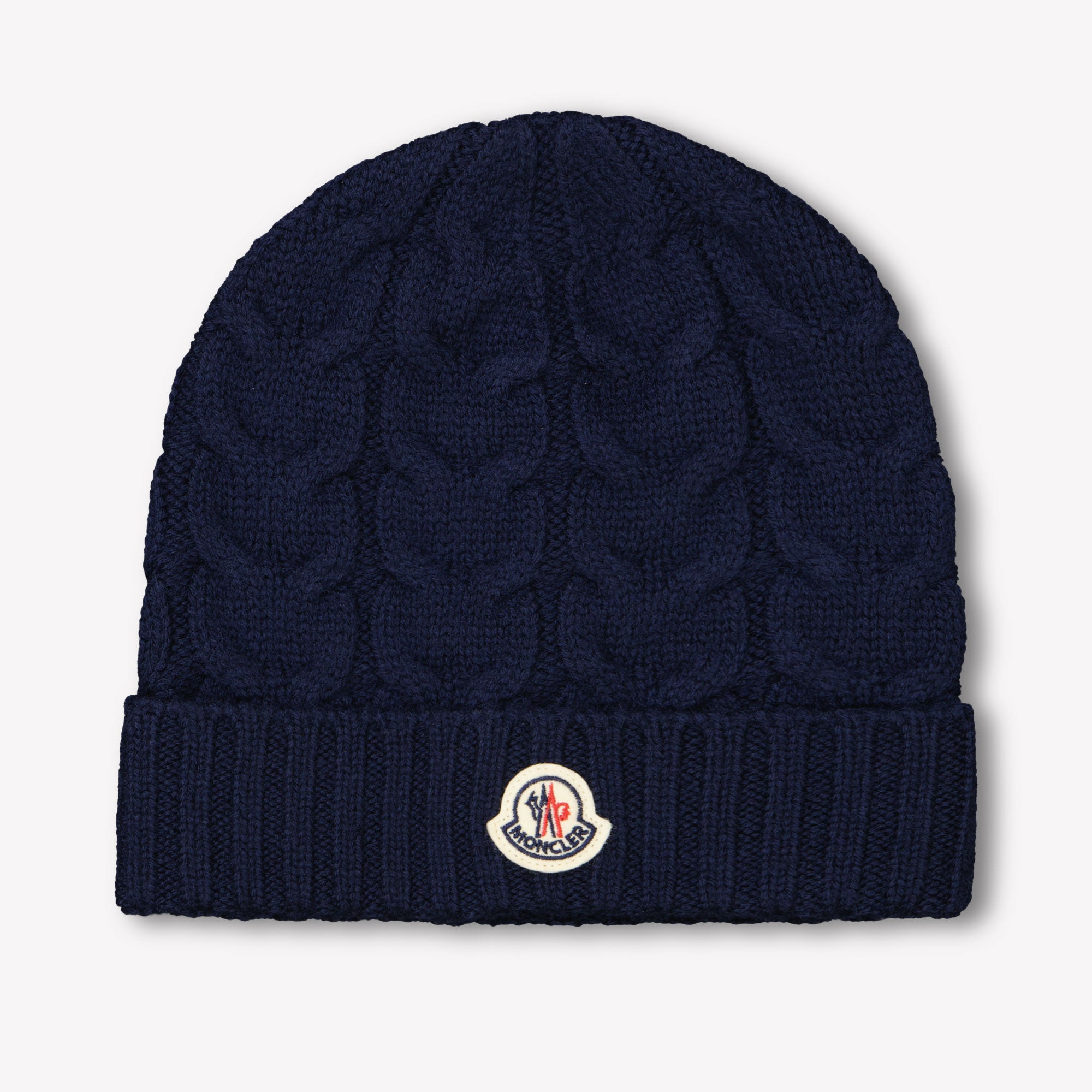 Moncler Kids Unisex Hat  Navy