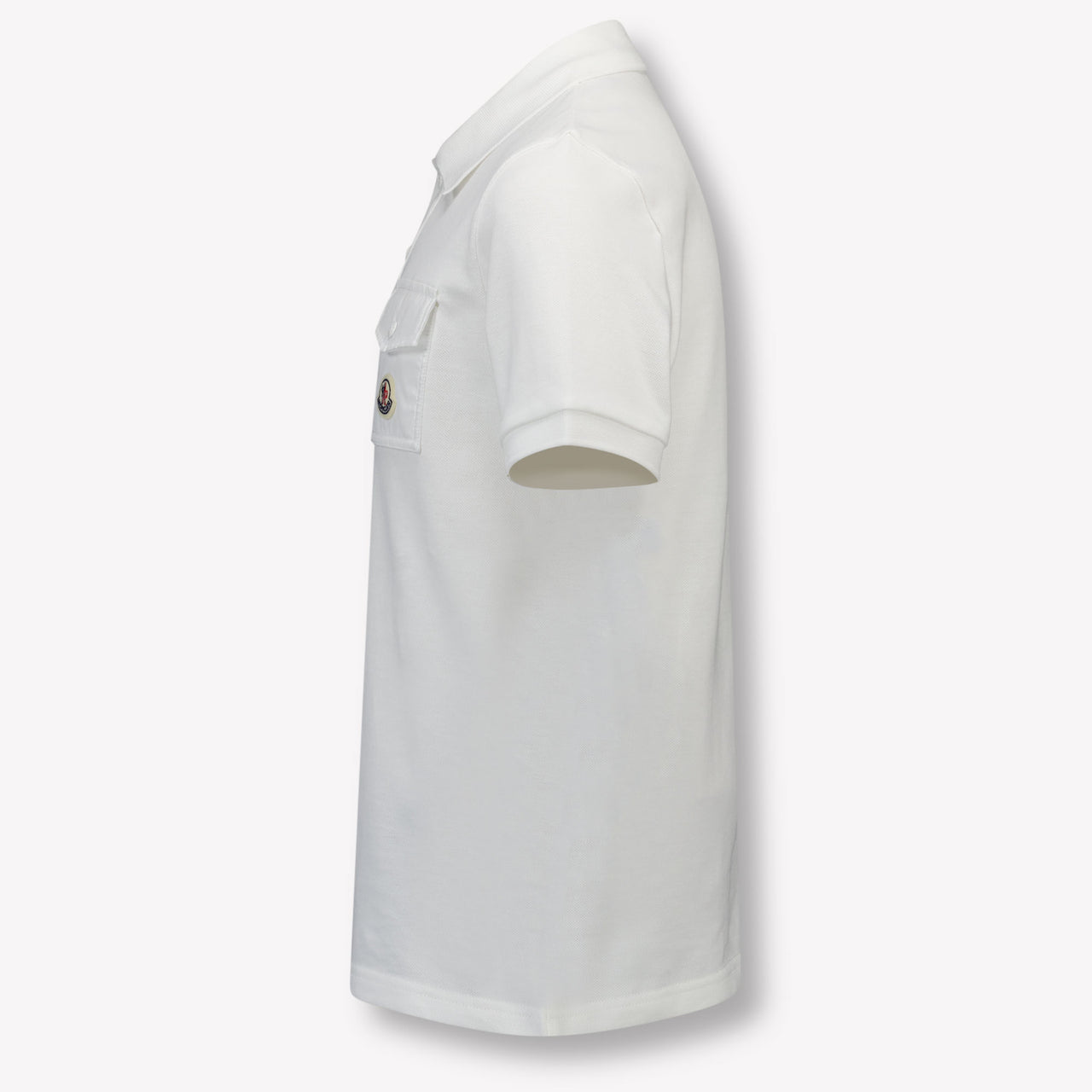 Moncler Kinder Jongens Polo In Wit