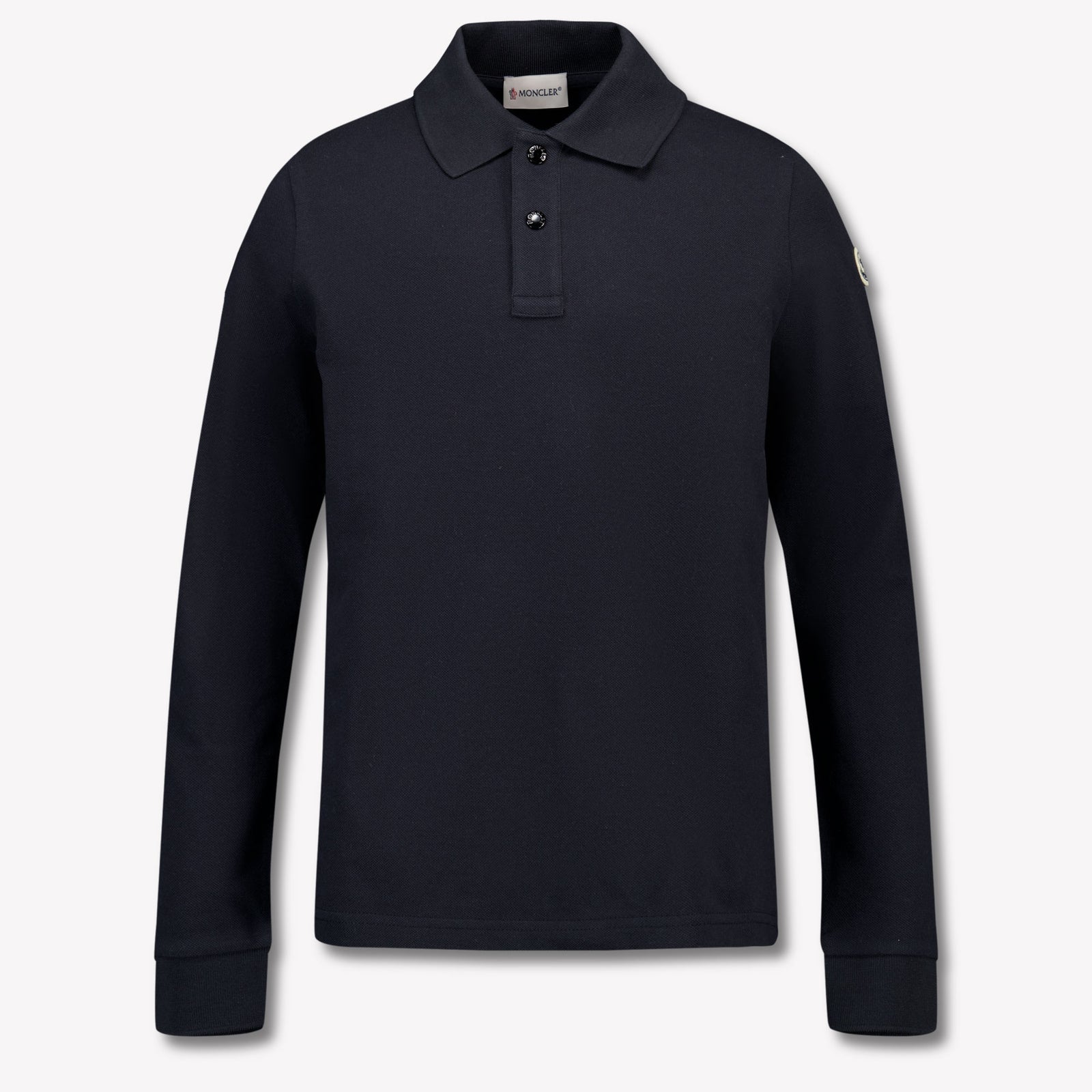 Moncler Kids Boys Polo  Black