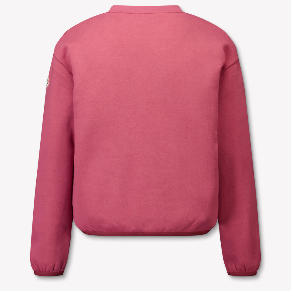 Moncler Kids Girls Sweater Pink