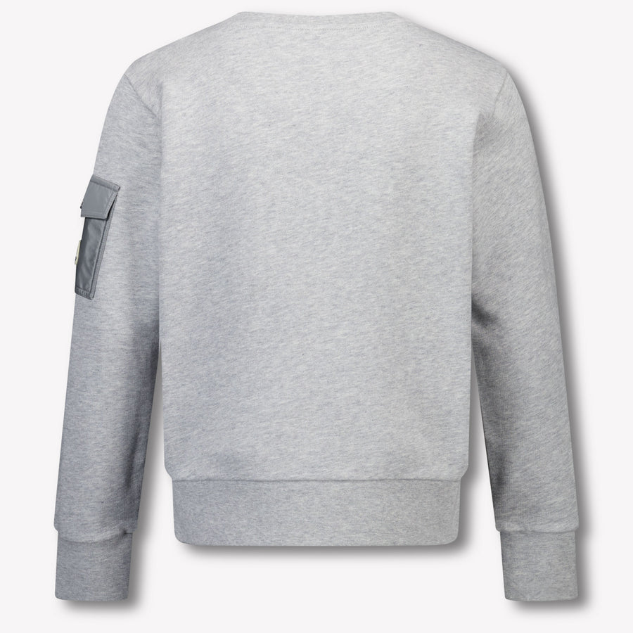 Moncler Kids Boys Sweater  Gray