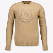 Moncler Kinder Jongens Trui In Beige