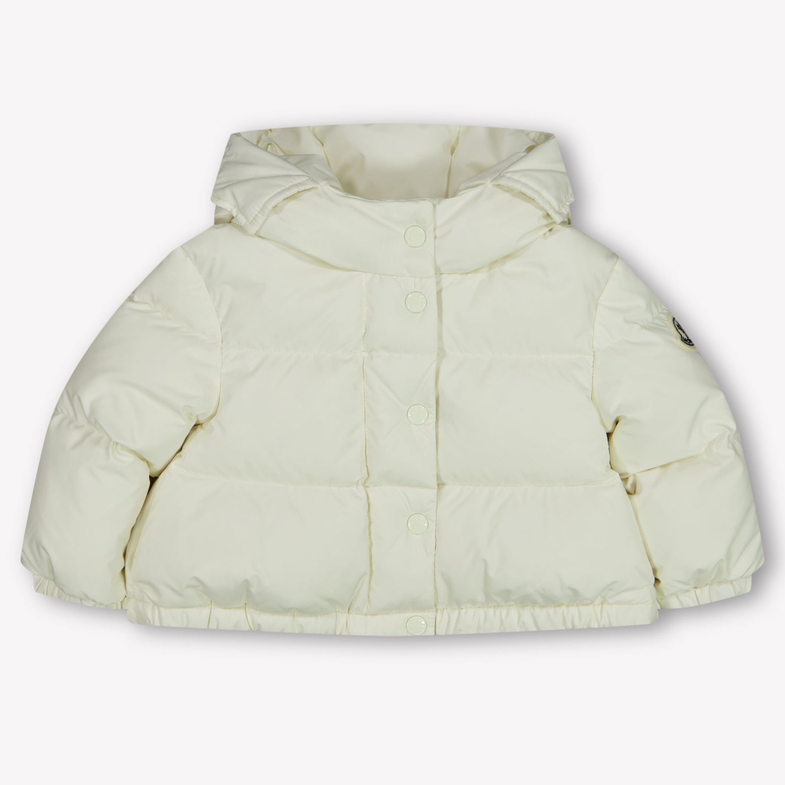 Moncler Laurie Baby Girls Winter Jacket  Offwhite