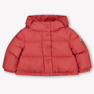 Moncler Laurie Baby Girls Winter Jacket  Dark Pink