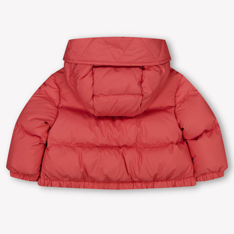 Moncler Laurie Baby Girls Winter Jacket  Dark Pink