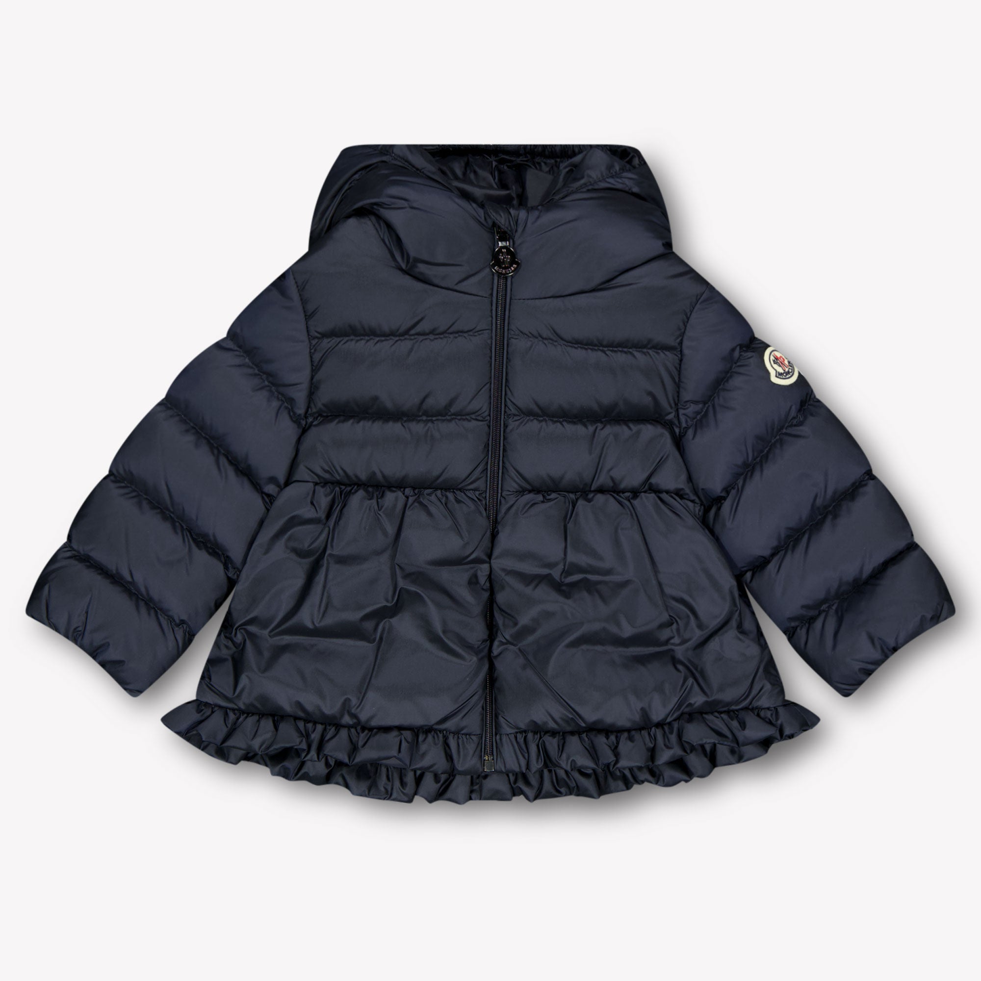 Moncler Odile Baby Meisjes Winterjas In Navy