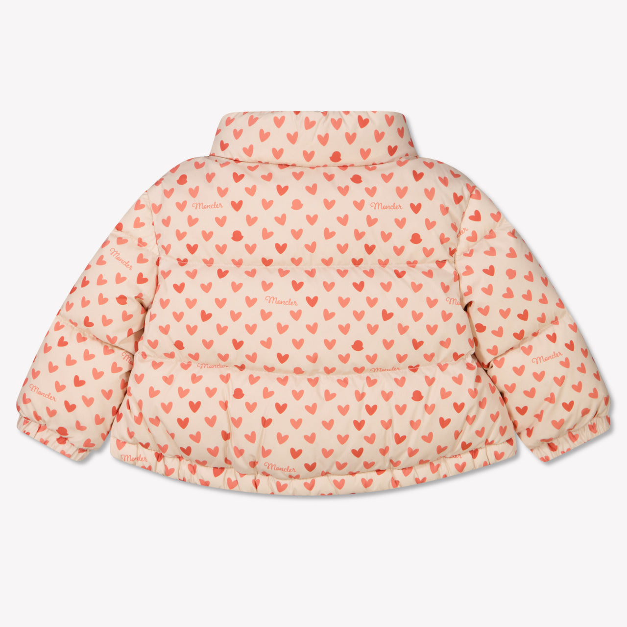 Moncler Bashira Baby Meisjes Winterjas In Off White