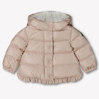Moncler Tazui Baby Girls Jackets In Light Pink